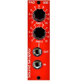 PAD500 Double atténuateur ligne pour série 500 - DIY Analog Pro Audio
