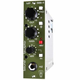 MP566-II Préampli 500 series, style années 60 - DIY Analog Audio