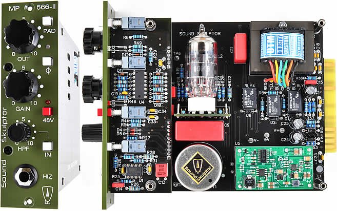 Sound Skulptor MP566-II Tube microphone preamplifier